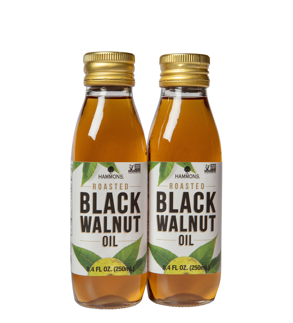 Roasted Black Walnut Oil - 2 Pack