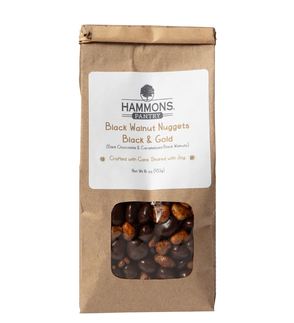Black & Gold Black Walnut Blend Nuggets – Hammons Pantry