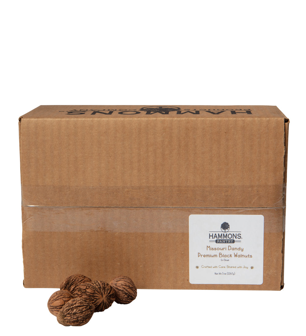 Missouri Dandy Premium In Shell Black Walnuts – Hammons Pantry