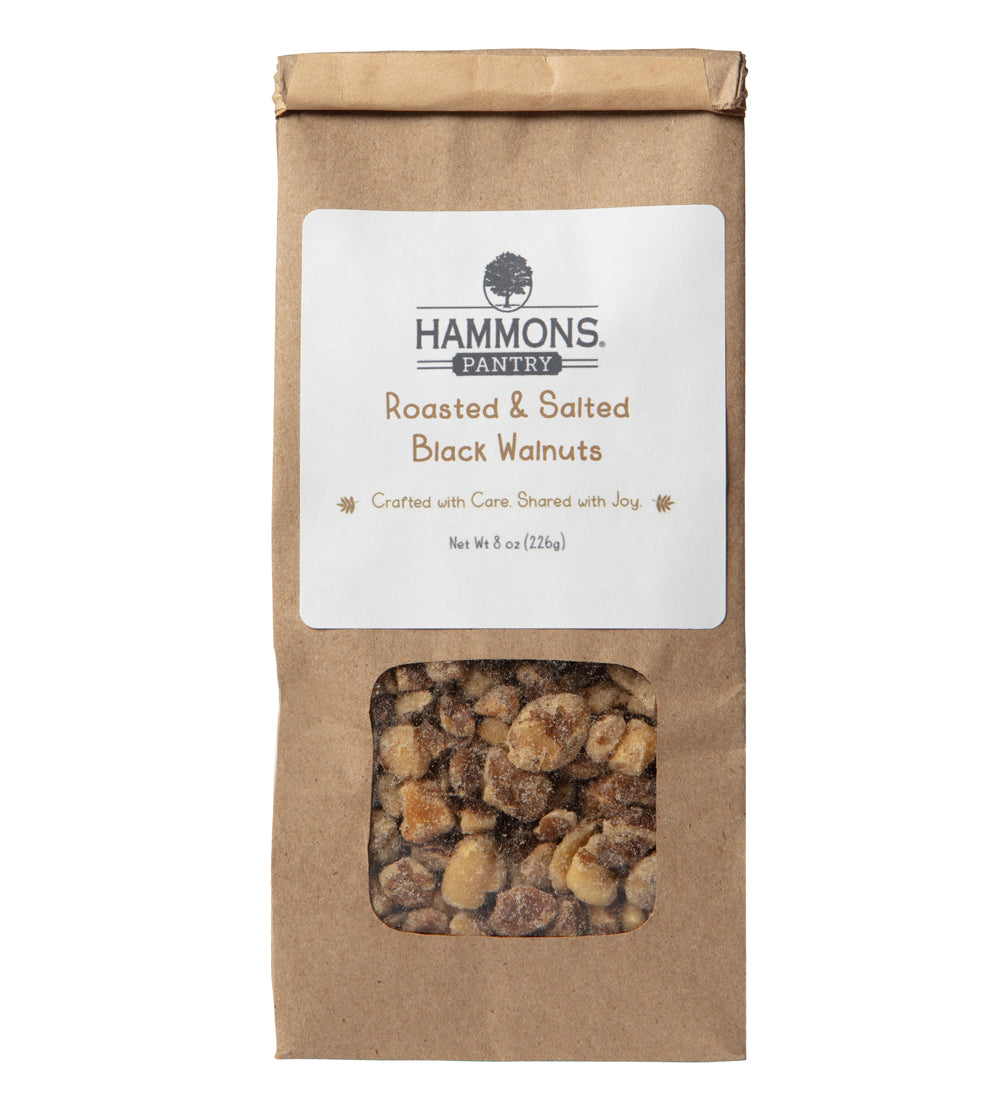 Roasted & Salted Black Walnuts – Hammons Pantry
